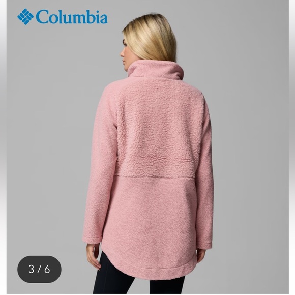 Columbia Lodge Sherpa Full Zip Fleece Jacket - Picture 3 of 8